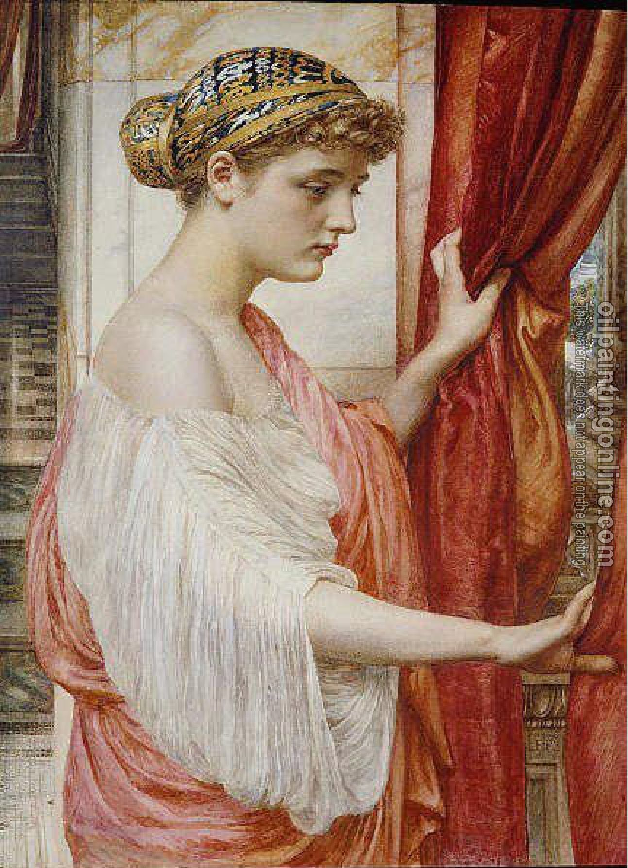 Sir Edward John Poynter - At the Window